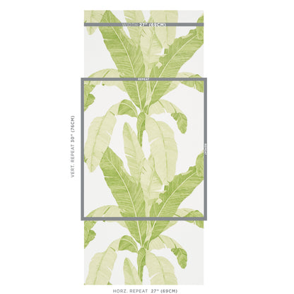 SCHUMACHER WALLCOVERING  COPACABANA ERISIMO   LEAF   - 5012110