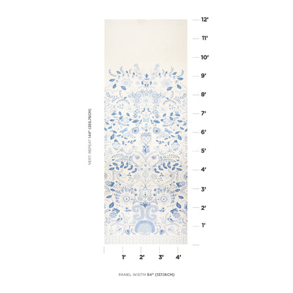 SCHUMACHER  BOHEMIA ORLA PANEL   BLUE   - 5012151