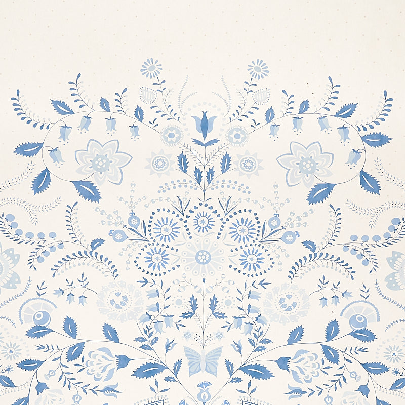 SCHUMACHER  BOHEMIA ORLA PANEL   BLUE   - 5012151