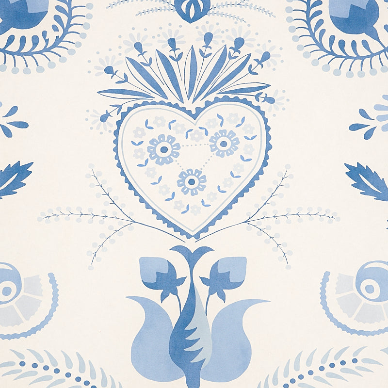 SCHUMACHER  BOHEMIA ORLA PANEL   BLUE   - 5012151