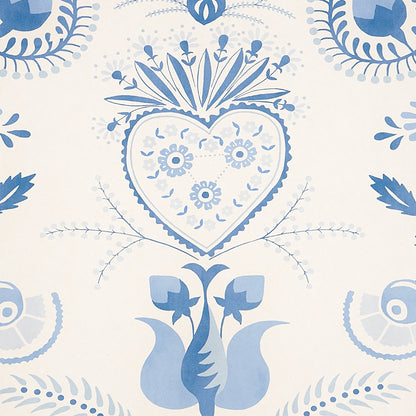 SCHUMACHER  BOHEMIA ORLA PANEL   BLUE   - 5012151