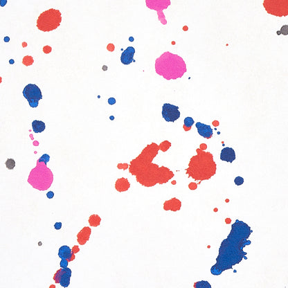 SCHUMACHER  PORTER TELEO INK SPLASH   RED , BLUE   - 5012180