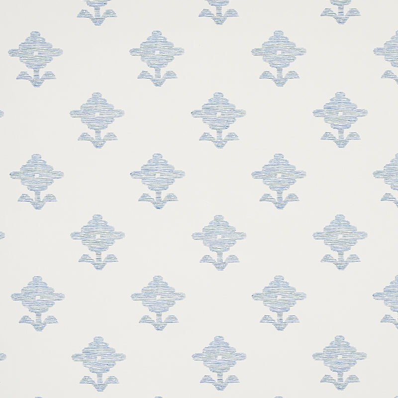 SCHUMACHER WALLCOVERING  East Meets West RUBIA   BLUE   - 5012220