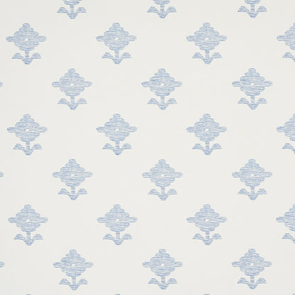 SCHUMACHER WALLCOVERING  East Meets West RUBIA   BLUE   - 5012220