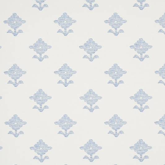 SCHUMACHER WALLCOVERING  East Meets West RUBIA   BLUE   - 5012220