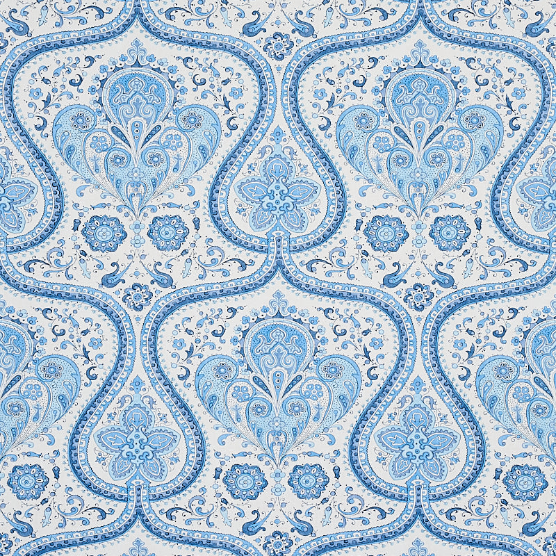 SCHUMACHER  EAST MEETS WEST PAISLEY COURT   BLUE   - 5012270