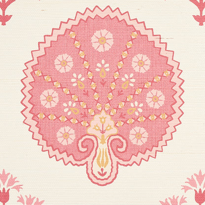 SCHUMACHER  EAST MEETS WEST CHAMBA CROWN SISAL   PINK   - 5012281