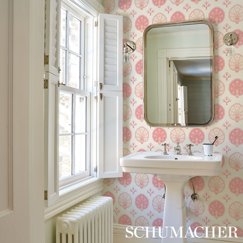 SCHUMACHER  EAST MEETS WEST CHAMBA CROWN SISAL   PINK   - 5012281