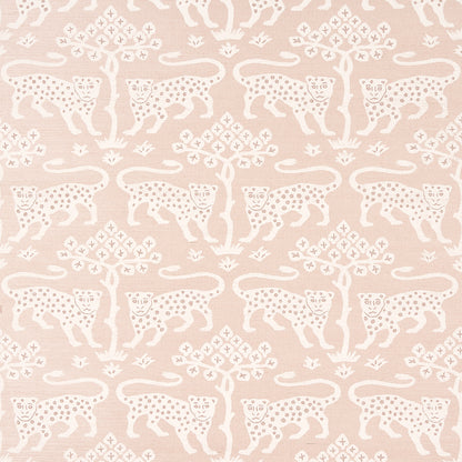 SCHUMACHER  TEXTURED WALLCOVERINGS & PRINTED GRASSCLOTHS WOODLAND LEOPARD SISAL   PETAL   - 5012302