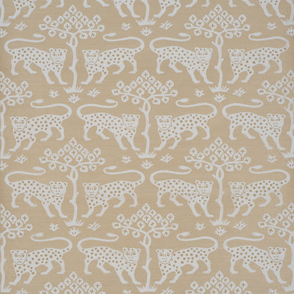 SCHUMACHER  PERENNIAL FAVORITES WOODLAND LEOPARD SISAL   Beige   - 5012305
