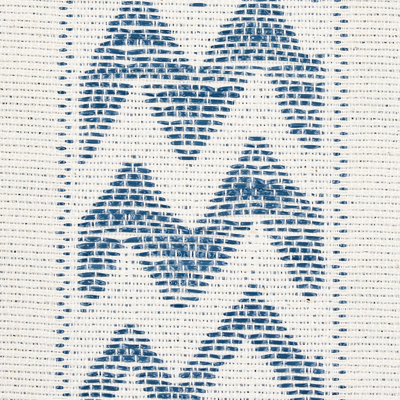 Slate stripe pattern on natural woven fabric; geometric boho textile.