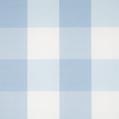 Pastel blue and white checkerboard square tiles in a uniform grid.