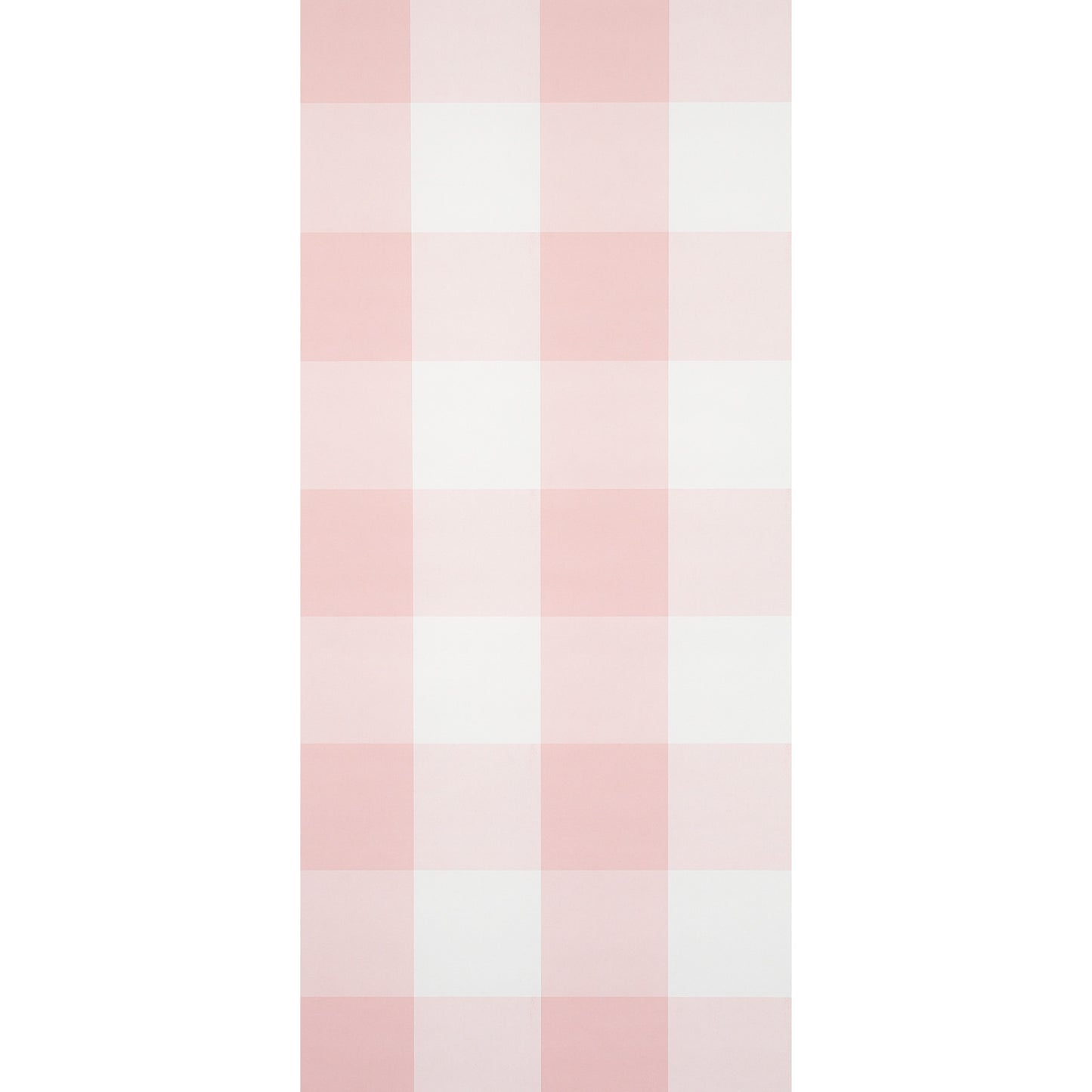 SCHUMACHER  PLAID WALLCOVERINGS WILLA CHECK LARGE   PINK   - 5012354