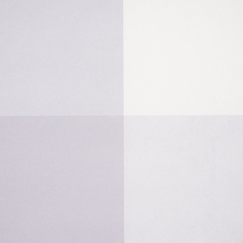 SCHUMACHER  PLAID WALLCOVERINGS WILLA CHECK LARGE   LAVENDER   - 5012355