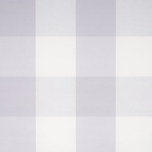 SCHUMACHER  PLAID WALLCOVERINGS WILLA CHECK LARGE   LAVENDER   - 5012355