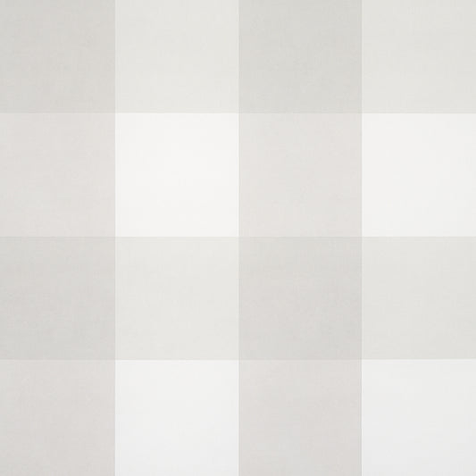 SCHUMACHER  PLAID WALLCOVERINGS WILLA CHECK LARGE   BIRCH   - 5012358