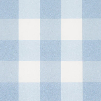 SCHUMACHER WALLCOVERING  PLAID WALLCOVERINGS WILLA CHECK SMALL   CHAMBRAY   - 5012360