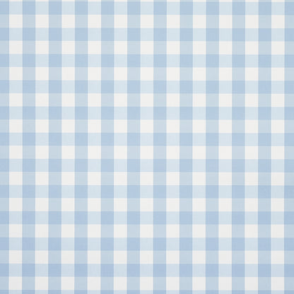 SCHUMACHER WALLCOVERING  PLAID WALLCOVERINGS WILLA CHECK SMALL   CHAMBRAY   - 5012360