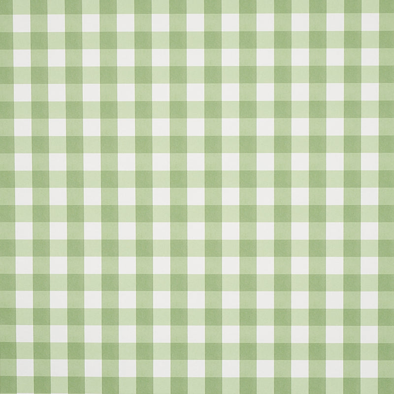 SCHUMACHER  PLAID WALLCOVERINGS WILLA CHECK SMALL   LEAF   - 5012362