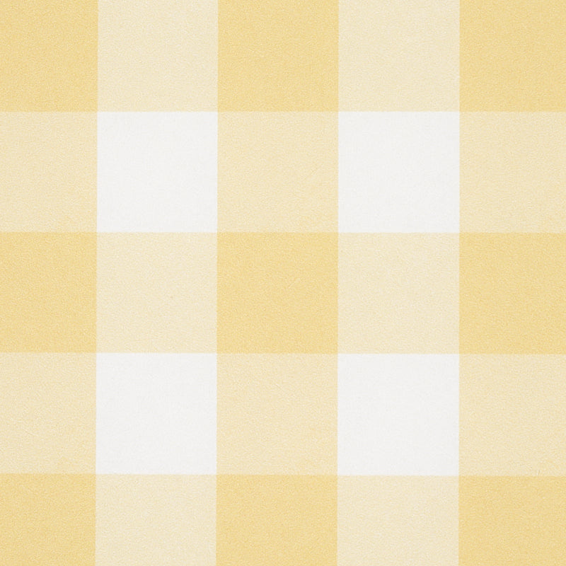 SCHUMACHER  PLAID WALLCOVERINGS WILLA CHECK SMALL   YELLOW   - 5012363