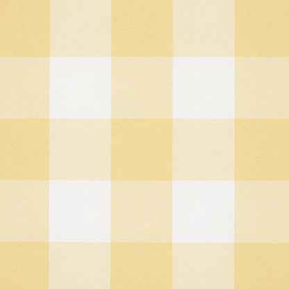 SCHUMACHER  PLAID WALLCOVERINGS WILLA CHECK SMALL   YELLOW   - 5012363