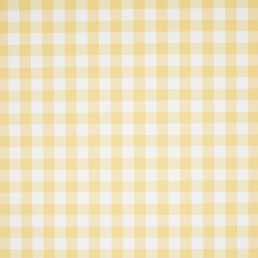 SCHUMACHER  PLAID WALLCOVERINGS WILLA CHECK SMALL   YELLOW   - 5012363