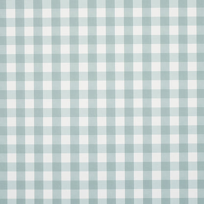 SCHUMACHER  PLAID WALLCOVERINGS WILLA CHECK SMALL   SEAGLASS   - 5012366