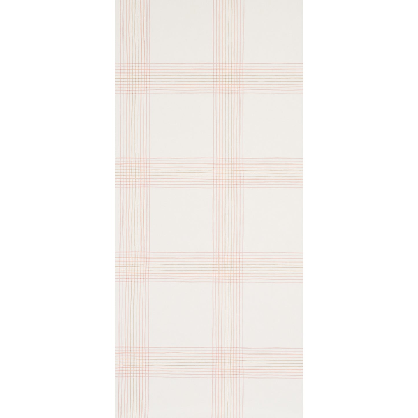 SCHUMACHER  PLAID WALLCOVERINGS MINERVA PLAID   PINK   - 5012372