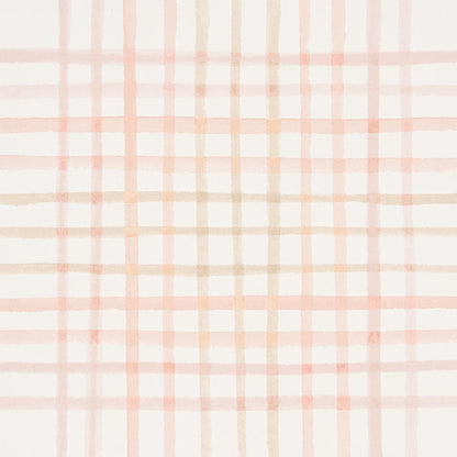 SCHUMACHER  PLAID WALLCOVERINGS MINERVA PLAID   PINK   - 5012372