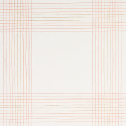 SCHUMACHER  PLAID WALLCOVERINGS MINERVA PLAID   PINK   - 5012372