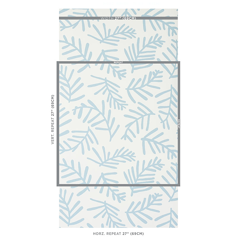 SCHUMACHER  CAROLINE Z HURLEY TIAH COVE   Blue Leaf   - 5012451