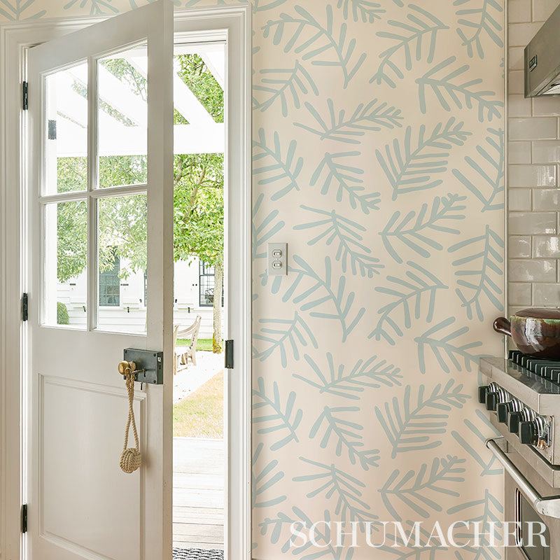 SCHUMACHER  CAROLINE Z HURLEY TIAH COVE   Blue Leaf   - 5012451