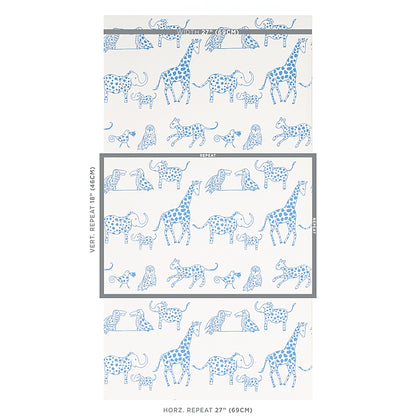 SCHUMACHER  FLIGHT OF FANCY JUNGLE JUBILEE   BLUE   - 5012470