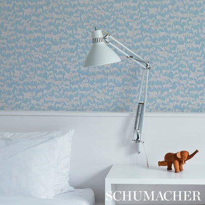 SCHUMACHER  FLIGHT OF FANCY FAUNA   SLATE BLUE   - 5012490