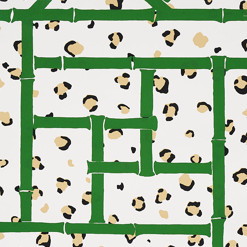 SCHUMACHER  CRISTINA BUCKLEY FANCY BEAST   SAFARI GREEN,IVORY   - 5012560