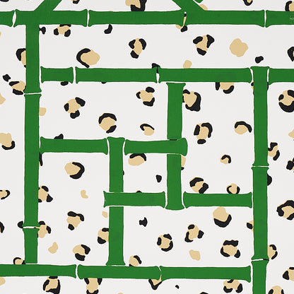 SCHUMACHER  CRISTINA BUCKLEY FANCY BEAST   SAFARI GREEN,IVORY   - 5012560