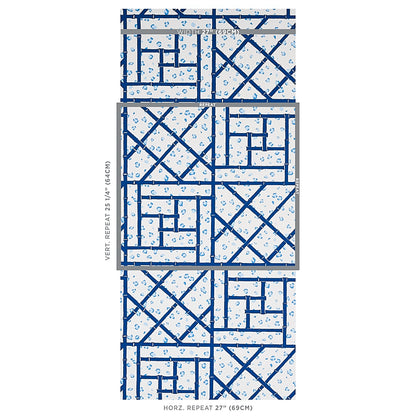 SCHUMACHER  CRISTINA BUCKLEY FANCY BEAST   INDIGO   - 5012561