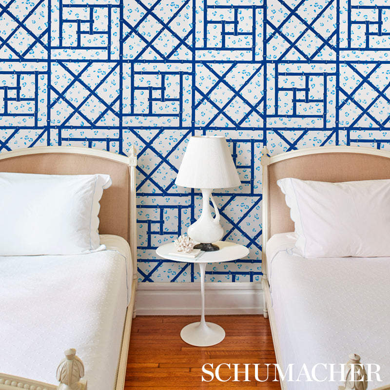 SCHUMACHER  CRISTINA BUCKLEY FANCY BEAST   INDIGO   - 5012561