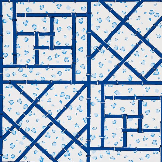 SCHUMACHER  CRISTINA BUCKLEY FANCY BEAST   INDIGO   - 5012561