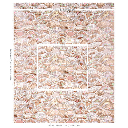 SCHUMACHER  FLIGHT OF FANCY ROLLING HILLS   MOCHA , NEUTRAL   - 5012630