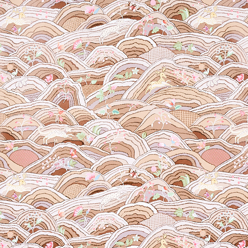 SCHUMACHER  FLIGHT OF FANCY ROLLING HILLS   MOCHA , NEUTRAL   - 5012630