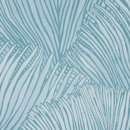 SCHUMACHER WALLCOVERING  PERENNIAL FAVORITES FONDALE   AQUA   - 5012651
