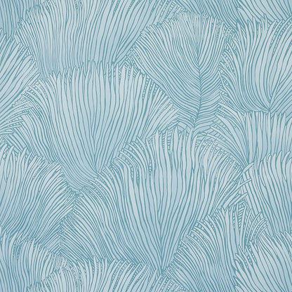 SCHUMACHER WALLCOVERING  PERENNIAL FAVORITES FONDALE   AQUA   - 5012651