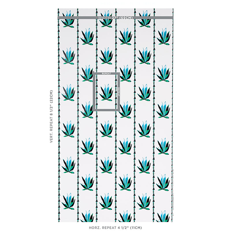 SCHUMACHER  LIZ NIELSEN FOR PEG NORRISS AGAVE STRIPE   LANAI   - 5012680