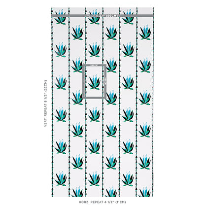 SCHUMACHER  LIZ NIELSEN FOR PEG NORRISS AGAVE STRIPE   LANAI   - 5012680