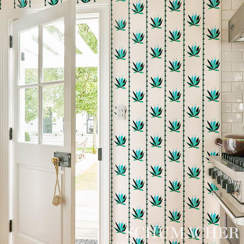 SCHUMACHER  LIZ NIELSEN FOR PEG NORRISS AGAVE STRIPE   LANAI   - 5012680