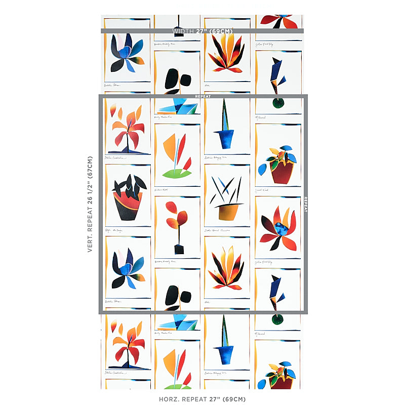 SCHUMACHER  LIZ NIELSEN FOR PEG NORRISS BOTANICALS   SPECTRUM MULTI   - 5012690