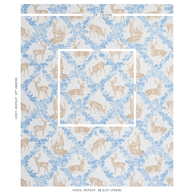 SCHUMACHER  LUXE LODGE WOBURN MEADOW   ICE   - 5012730