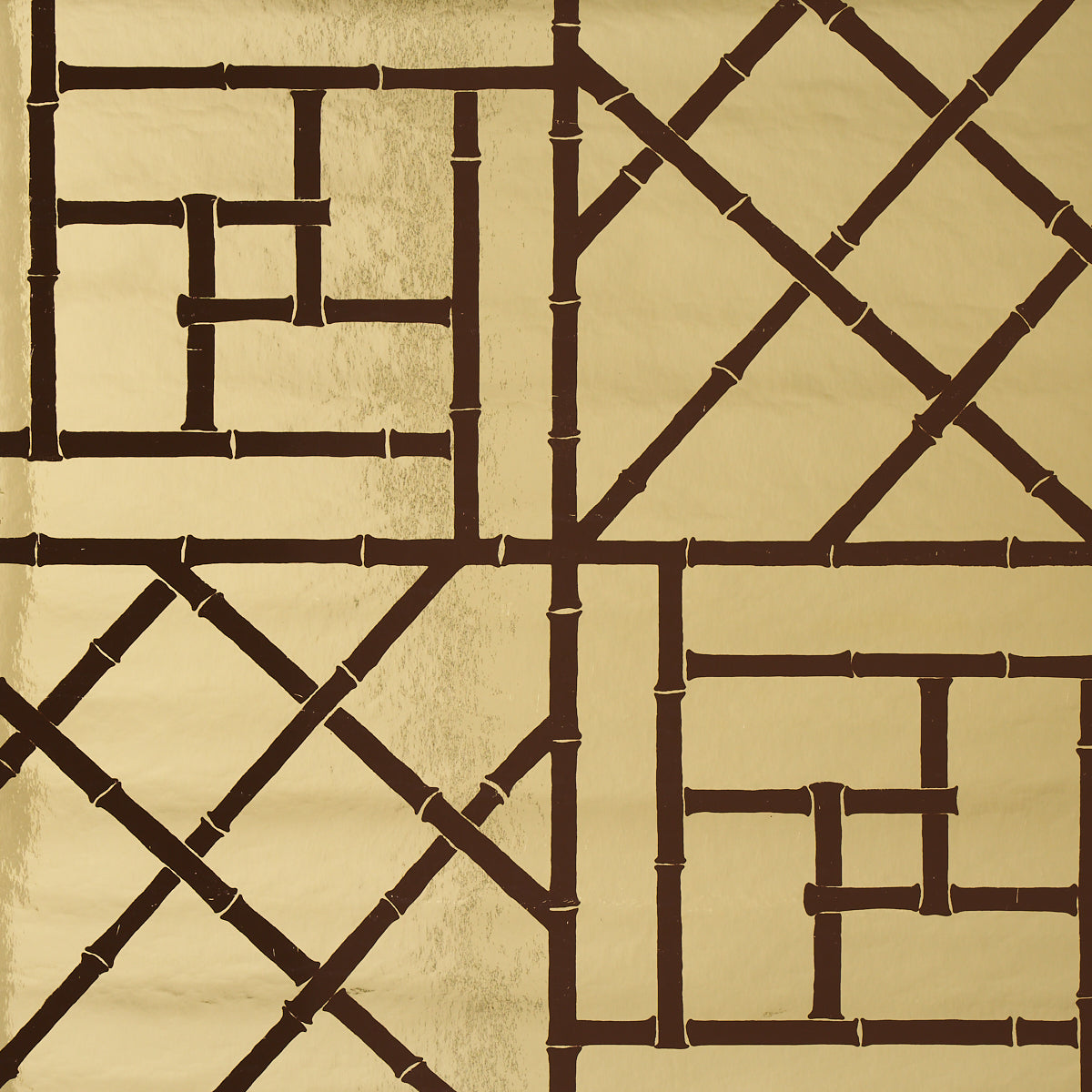 SCHUMACHER  CRISTINA BUCKLEY TRELLIS METALLIC   GLAM GOLD   - 5012760