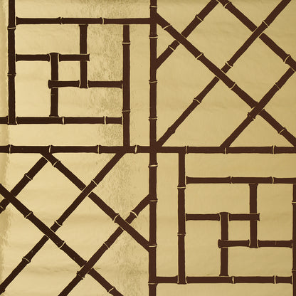 SCHUMACHER  CRISTINA BUCKLEY TRELLIS METALLIC   GLAM GOLD   - 5012760